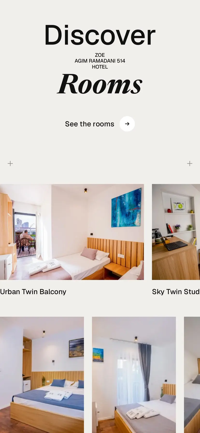 ZOE Hotel, site view
