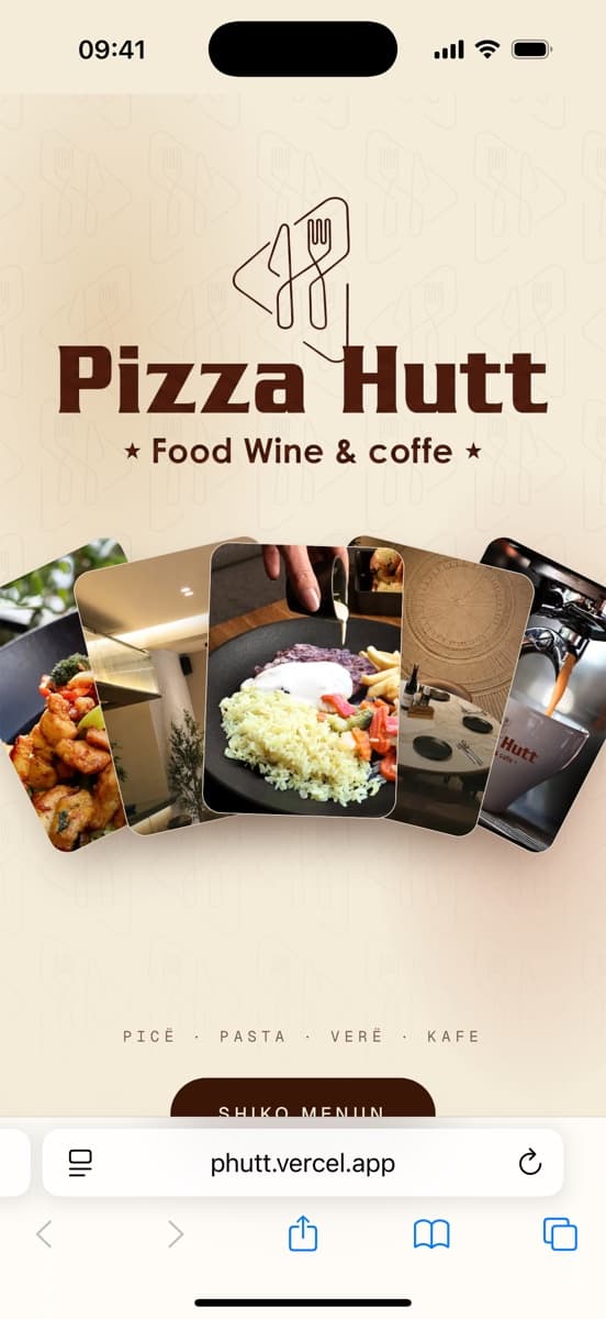 Pizza Hutt, site view